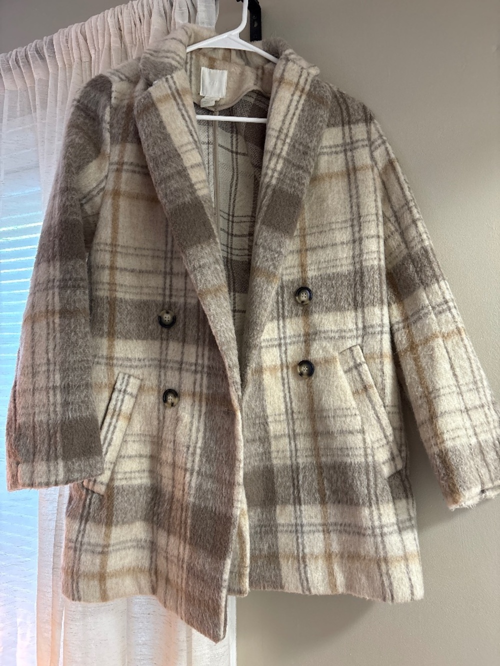Hm plaid jacket